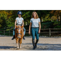 Pantalón EQUITHÈME Originals - Beverly Verde oscuro