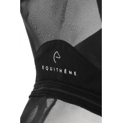 Máscara anti-moscas/UV EQUITHÈME - Zipper Negro