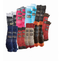 Protectores de cuadra Stable Boots T de T Marrón / naranja Marr&amp;oacute;n