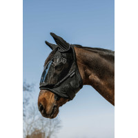 Fliegenmaske/ UV-Schutz Equithème Doux Negro