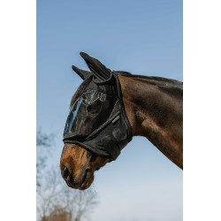 Fliegenmaske/ UV-Schutz Equithème Doux Negro