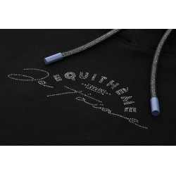 Sudadera Je t'aime Equithème Selena infantil Negro