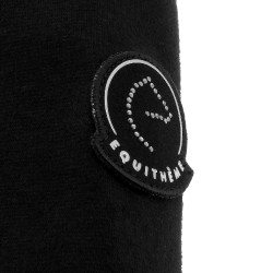 Sudadera Je t'aime Equithème Selena infantil Negro
