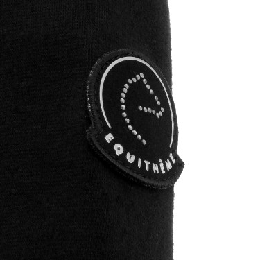Sudadera Je t'aime Equithème Selena infantil Negro
