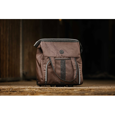 Bolsa de cuidado con ruedas EQUITHEME Castaño Marrón Bolsa de cuidado con ruedas EQUITHEME Castaño Marrón