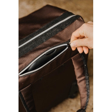 Bolsa de cuidado con ruedas EQUITHEME Castaño Marrón Bolsa de cuidado con ruedas EQUITHEME Castaño Marrón