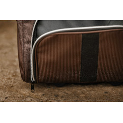 Bolsa de cuidado con ruedas EQUITHEME Castaño Marr&amp;oacute;n