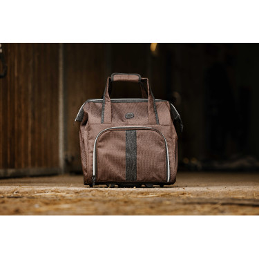 Bolsa de cuidado con ruedas EQUITHEME Castaño Marrón Bolsa de cuidado con ruedas EQUITHEME Castaño Marrón