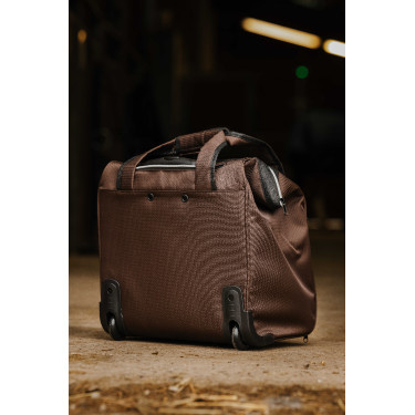 Bolsa de cuidado con ruedas EQUITHEME Castaño Marrón Bolsa de cuidado con ruedas EQUITHEME Castaño Marrón