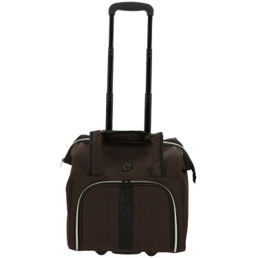 Bolsa de cuidado con ruedas EQUITHEME Castaño Marrón Bolsa de cuidado con ruedas EQUITHEME Castaño Marrón