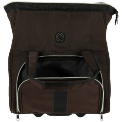 Bolsa de cuidado con ruedas EQUITHEME Castaño Marr&amp;oacute;n