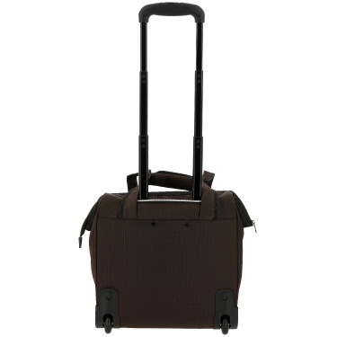 Bolsa de cuidado con ruedas EQUITHEME Castaño Marrón Bolsa de cuidado con ruedas EQUITHEME Castaño Marrón