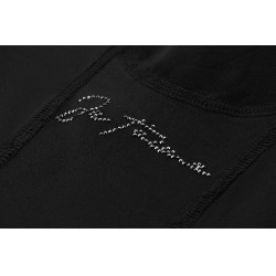 Polo Te quiero EQUITHÈME - Alice Negro Polo Te quiero EQUITHÈME - Alice Negro