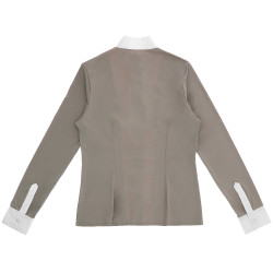 Camisa Equithème Julie Gris pardo Marr&amp;amp;amp;oacute;n