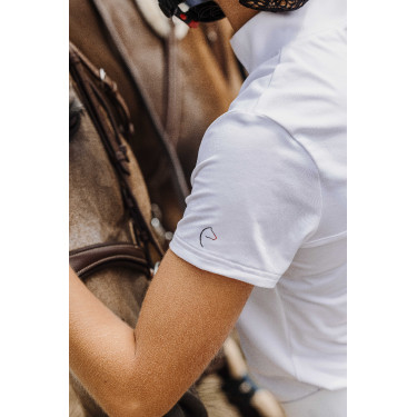 Polo Equithème Riyadh Blanco
