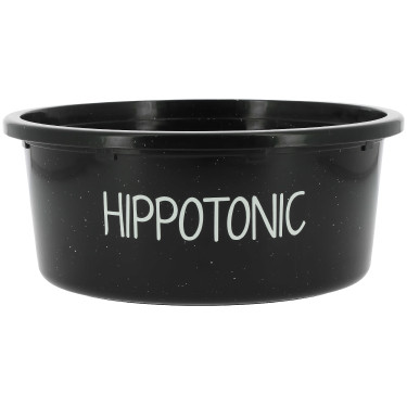 Cuenco de establo 5L Hippotonic Glitter Negro