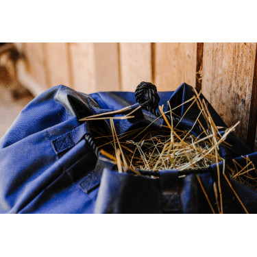 Bolsa de red para heno HIPPOTONIC - Rectángulo Marino Azul marino