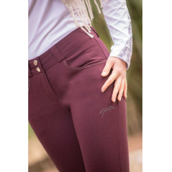 Pantalón PENELOPE - Piedra divertida Ciruela Violeta