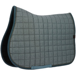 Manta de montar Equithème Chic Azul