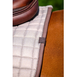 Manta de montar Equithème Chic Castaño Marrón