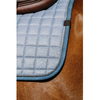 Manta de montar Equithème Chic Azul