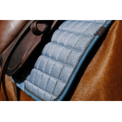 Manta de montar Equithème Chic Azul