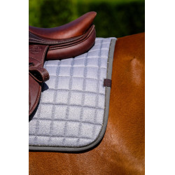Manta de montar Equithème Chic Gris