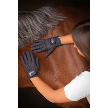 Guantes EDEN BY PENELOPE Prisma strass niño Marino Azul marino