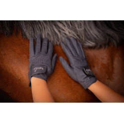 Guantes EDEN BY PENELOPE Prisma strass niño Marino Azul marino