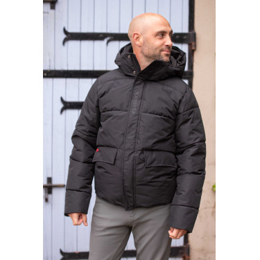 Chaqueta acolchada PADDOCK Auteuil Negro