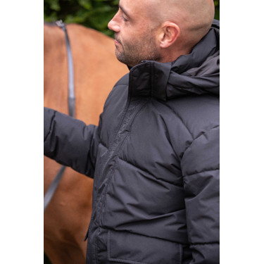 Chaqueta acolchada PADDOCK Auteuil Negro