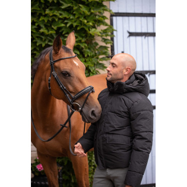 Chaqueta acolchada PADDOCK Auteuil Negro