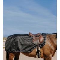 Riñonera Equithème - TYREX 600D - Tejido polar Ciruela Violeta