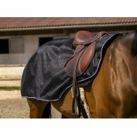 Riñonera Equithème - TYREX 600D - Tejido polar Negro