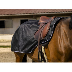 Riñonera Equithème - TYREX 600D - Tejido polar Negro Riñonera Equithème - TYREX 600D - Tejido polar Negro