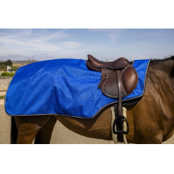 Riñonera manta Equithème - TYREX 1200D - Tejido polar Burdeos
