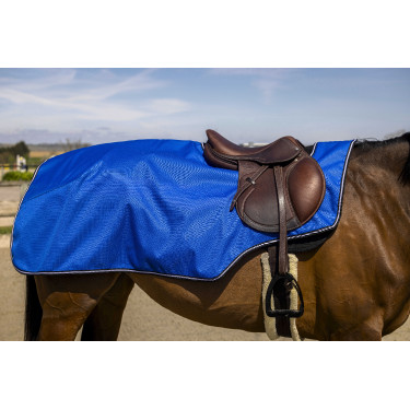 Riñonera manta Equithème - TYREX 1200D - Tejido polar Burdeos
