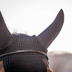 Orejeras antimoscas PADDOCK - Soundless largo Negro