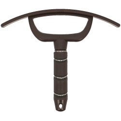 Cuchillo de calor Te quiero Equithème Strass Castaño Marr&amp;amp;amp;oacute;n