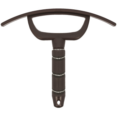 Cuchillo de calor Te quiero Equithème Strass Castaño Marr&amp;amp;amp;oacute;n