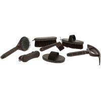 Cepillo para crines Je t'aime Equithème Strass Castaño Marrón