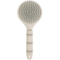 Cepillo para crines Je t'aime Equithème Strass Beige