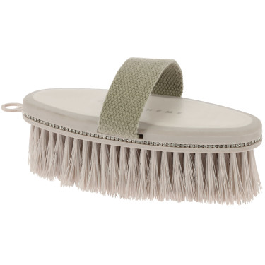 Cepillo suave Te quiero Equithème Strass Beige