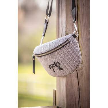 Riñonera PENELOPE Chevron Negro