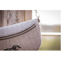 Riñonera PENELOPE Chevron Negro