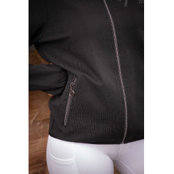 Chaqueta Pénélope Tweeny con strass Negro