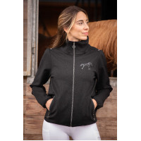 Chaqueta Pénélope Tweeny con strass Marino Azul marino
