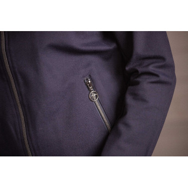 Chaqueta Pénélope Tweeny con strass Marino Azul marino