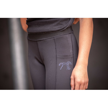 Pantalón Pull On Eden de Pénélope Delphe Negro