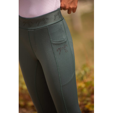 Pantalón Pull On Eden de Pénélope Delphe Verde oscuro